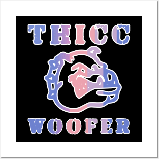 Retro Thicc Woofer Posters and Art